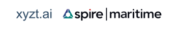 xyzt.ai & spire maritime logo xyzt.ai & spire maritime logo