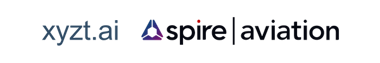 xyzt.ai & spire aviation logo xyzt.ai & spire aviation logo